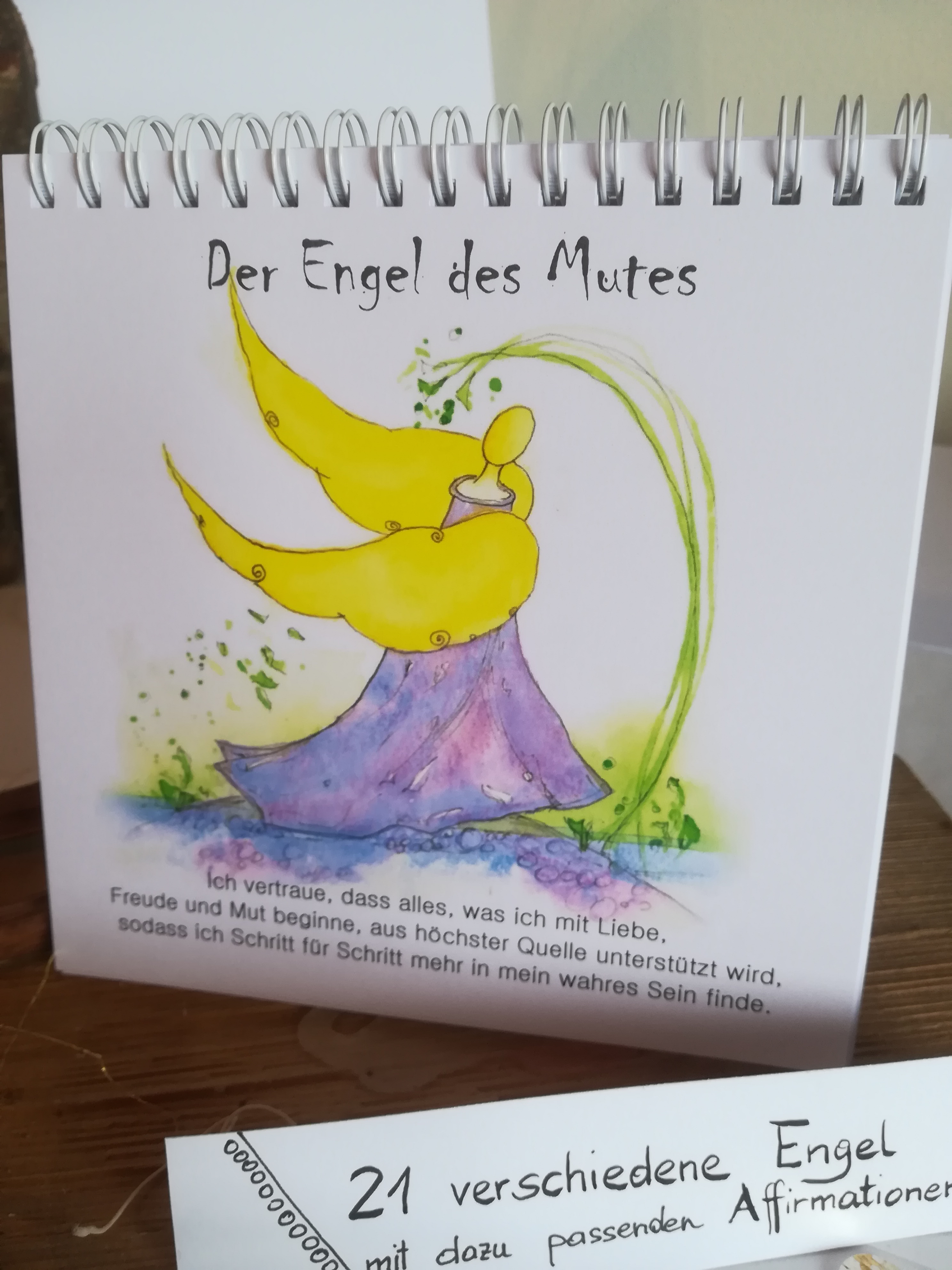 Engel-Steh-Kalender "21 Engel, die dich lieben und begleiten"